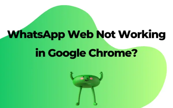 WhatsApp Web Not Working on Chrome: 6 Quick Fixes