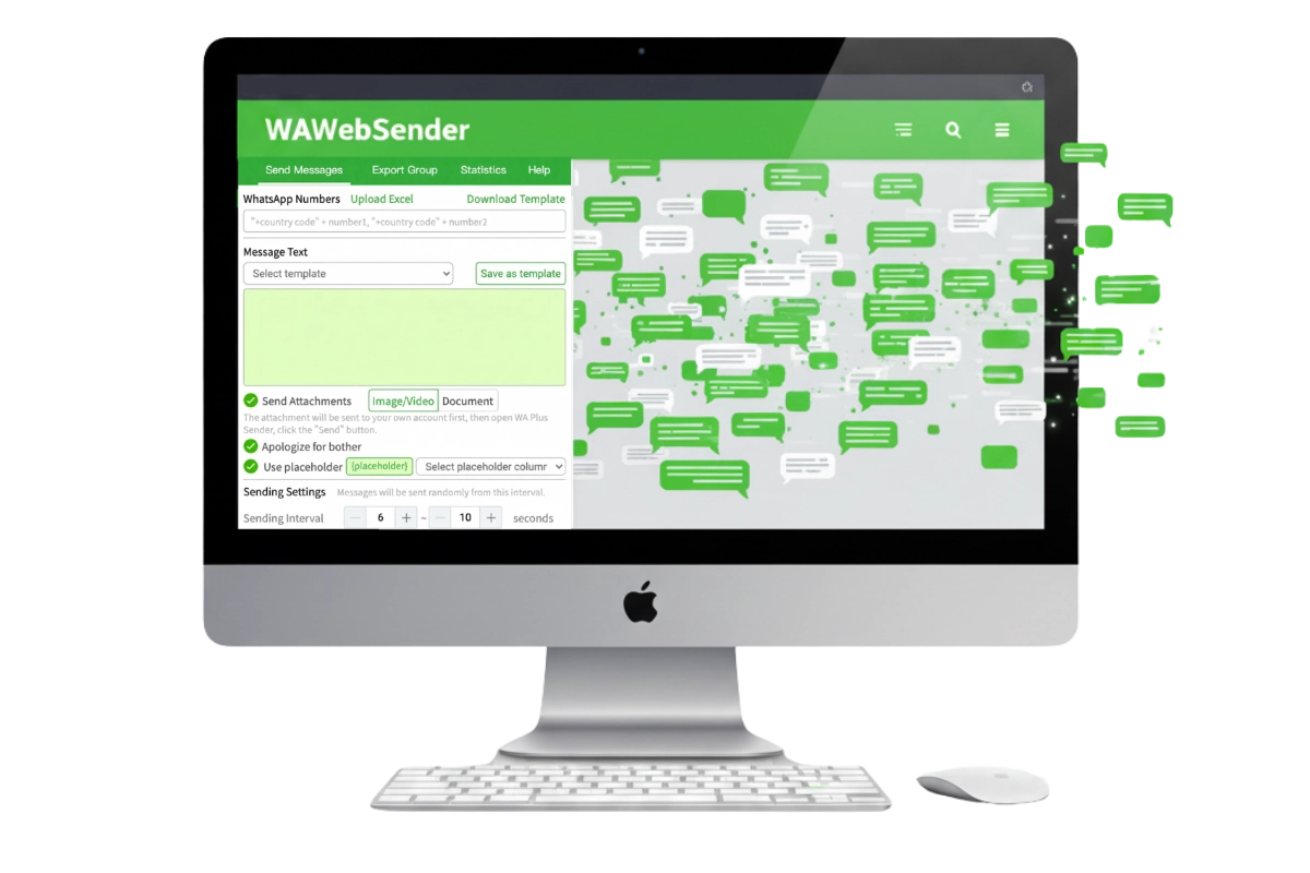 Free WA Sender for WhatsApp Bulk Message