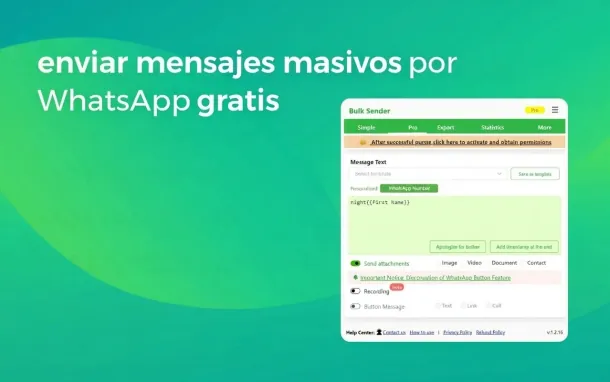 WA Web Sender: All‑in‑One Envio Masivo de WhatsApp