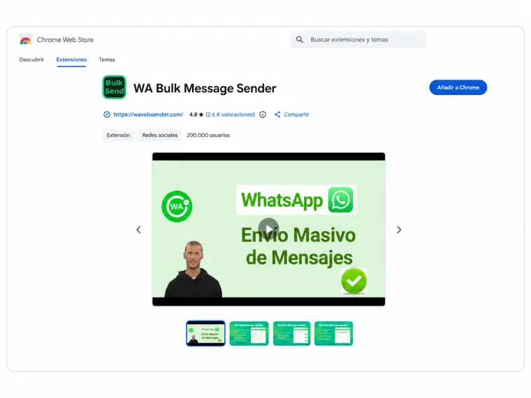 Instala y Configura WA Web Sender