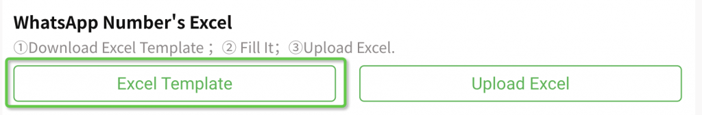 Download Excel Template and Upload Excel