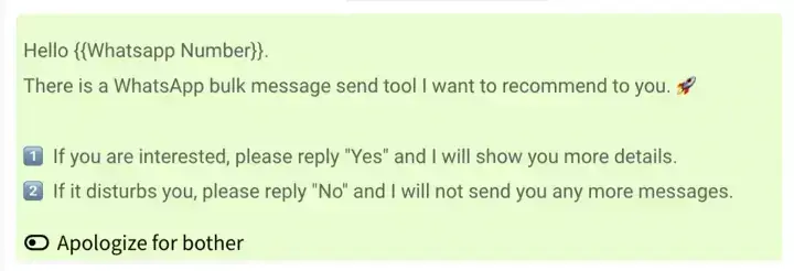 Send Attachments - Image/Video, Document, Contact