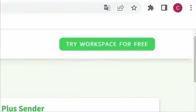 Install and pin Sender's icon in your browser