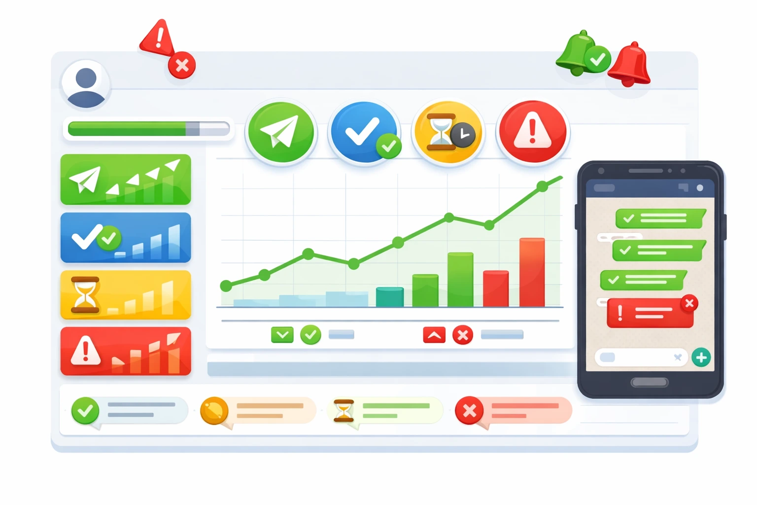 Seguimiento transparente del progreso