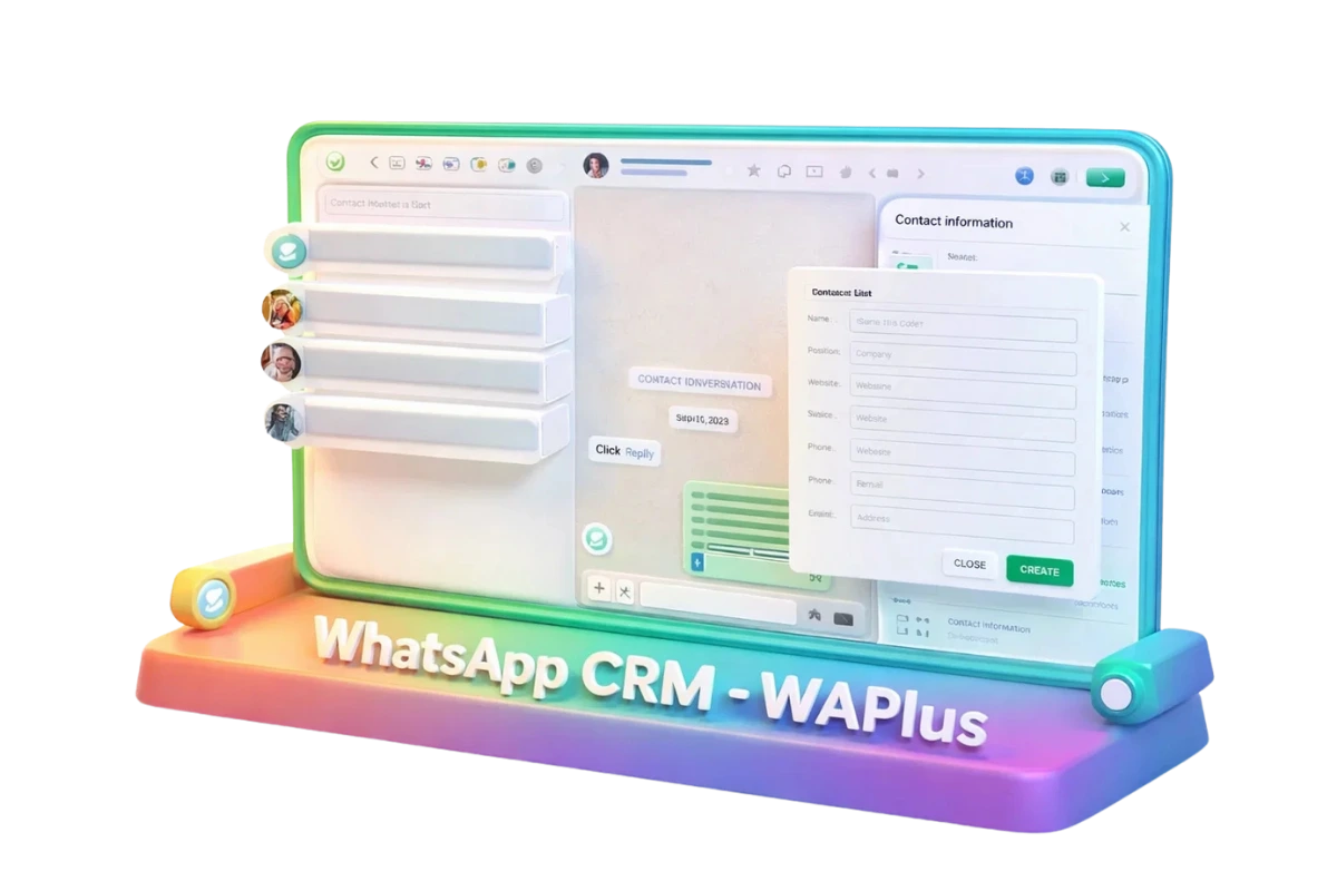 CRM para WhatsApp Gratis con IA - WAPlus
