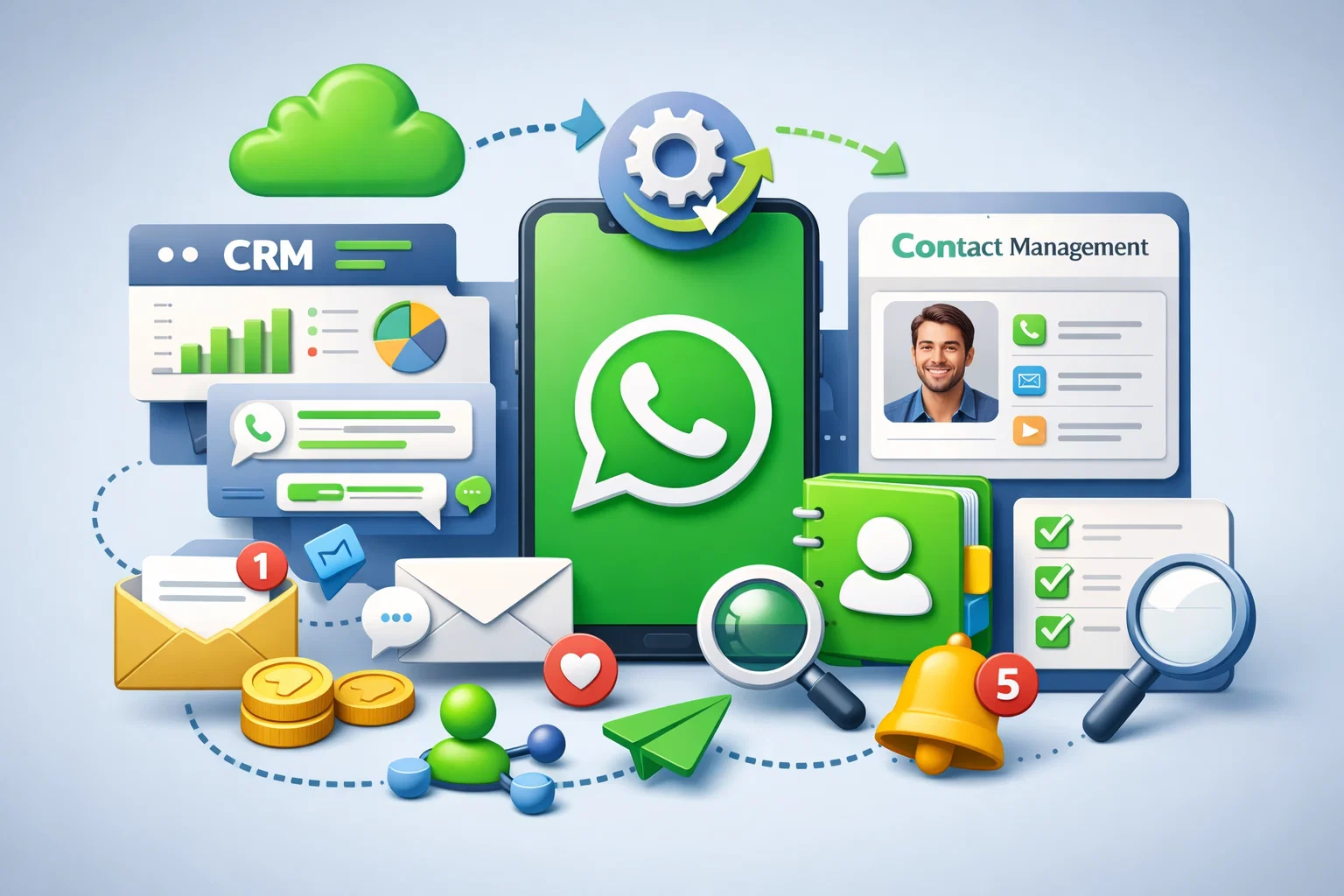 CRM para WhatsApp Gratis con IA - WAPlus
